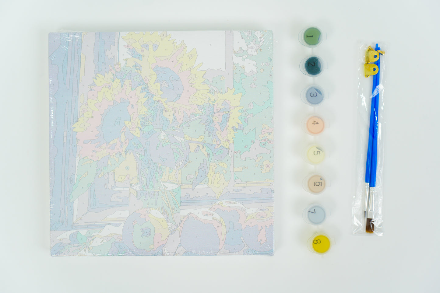 Color by Number - Sunflower