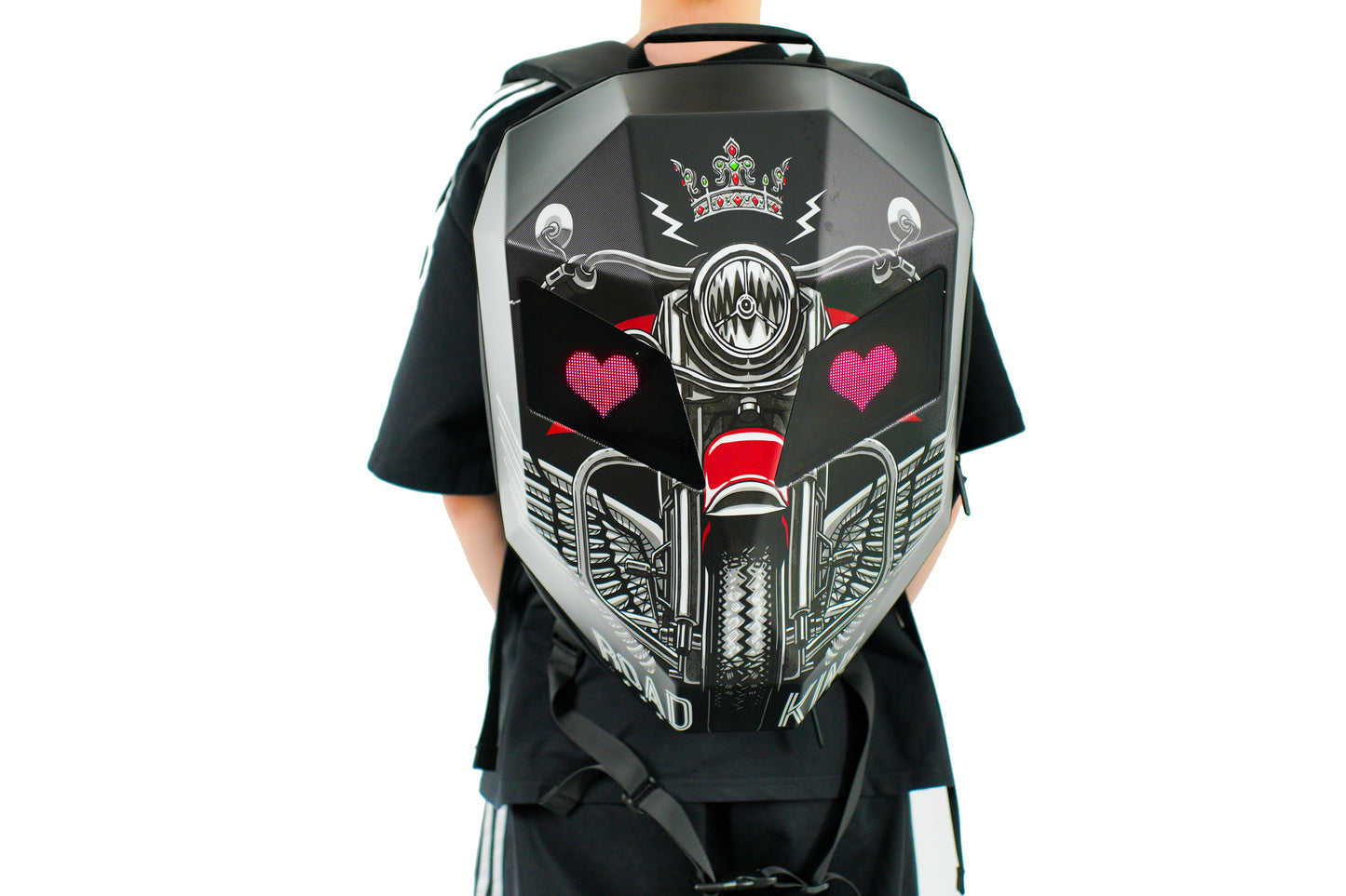 BLACK KINGKONG LED BACKPACK