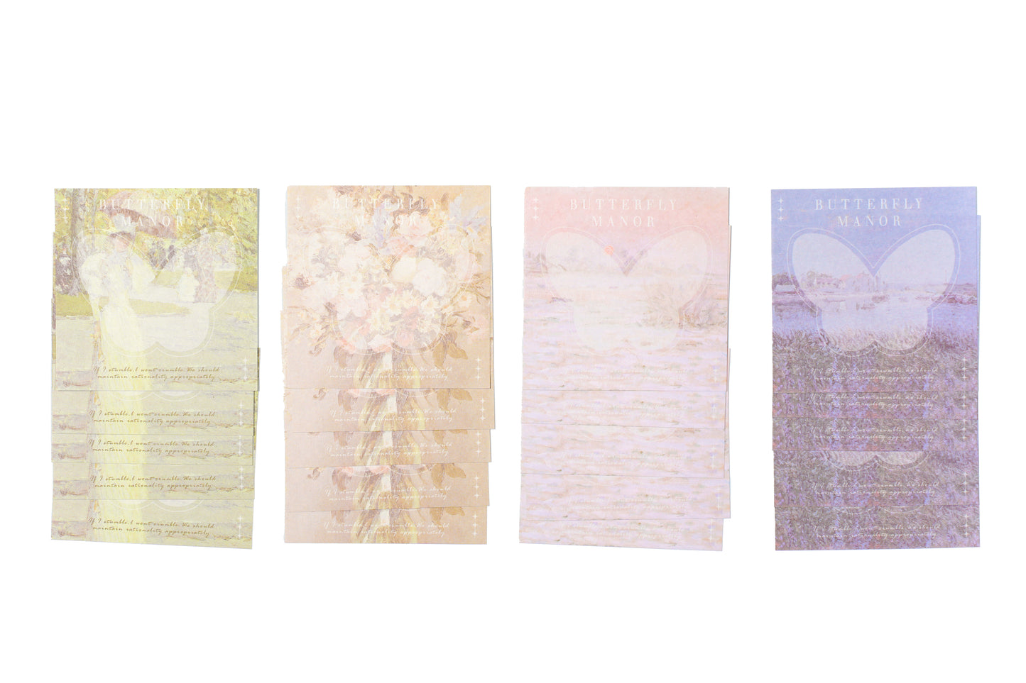 BUTTERFULY MANOR HAND LEDGER