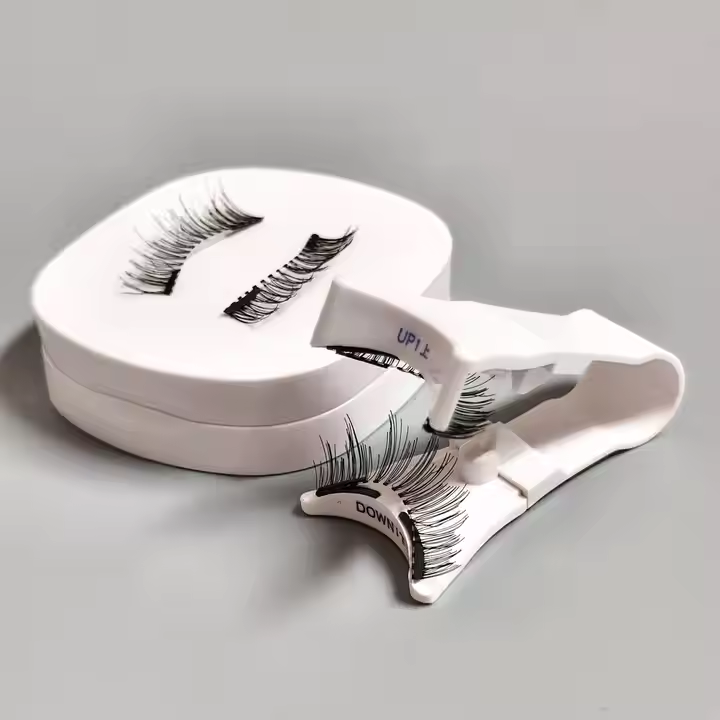 Magnetic Lashes No Glue Needed Kit, 3d Natural Reusable Natural Look Magnetic Lashes with Applicator