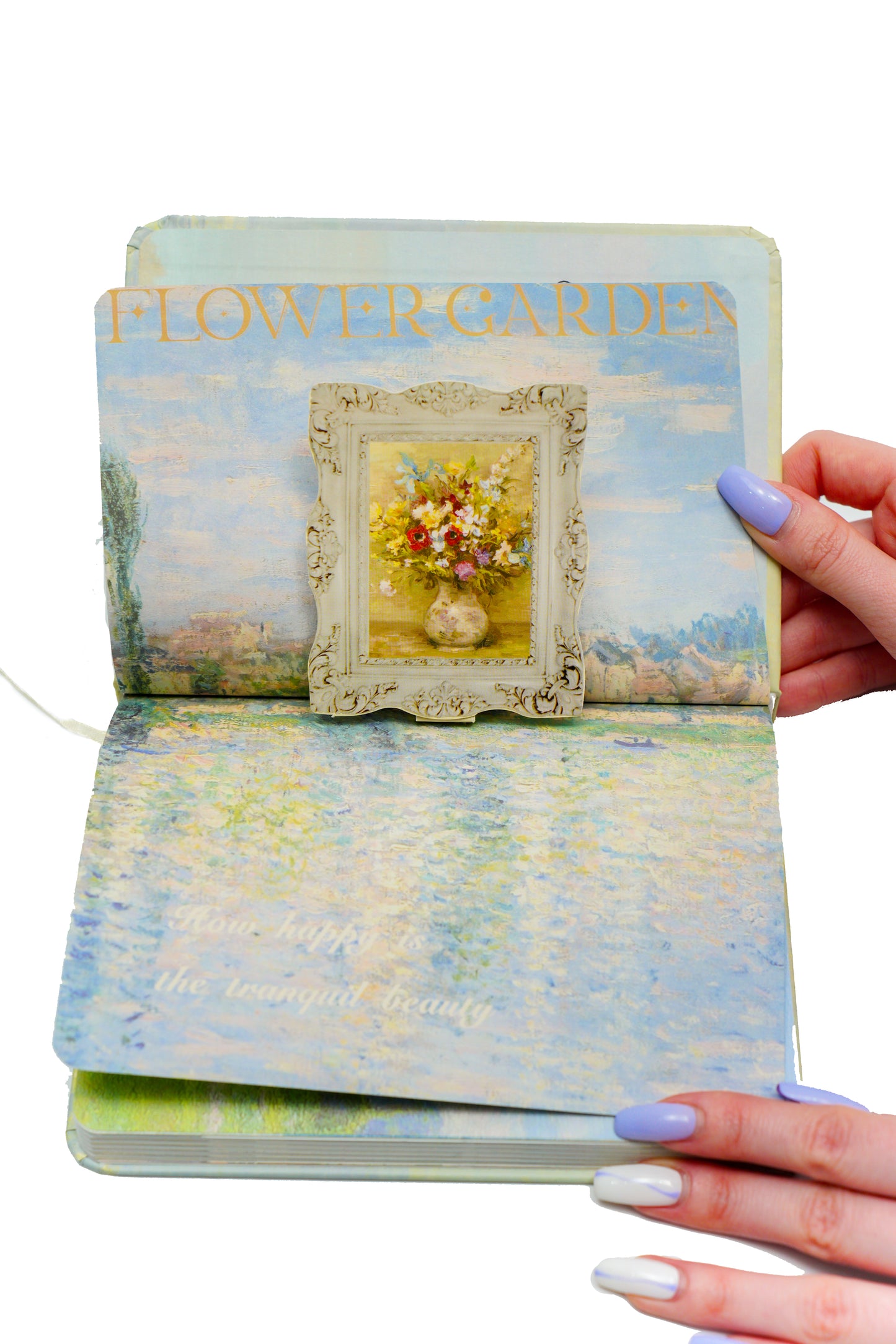 GARDEN BUTTERFLY TRACKS HAND LEDGER