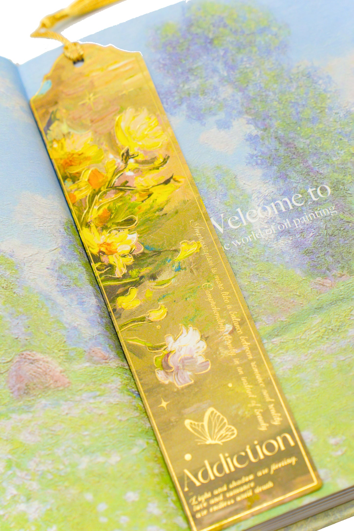 GARDEN BUTTERFLY TRACKS HAND LEDGER